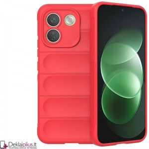 Magic Shield guminis dėklas - raudonas (Xiaomi Redmi Note 17 Pro Max)